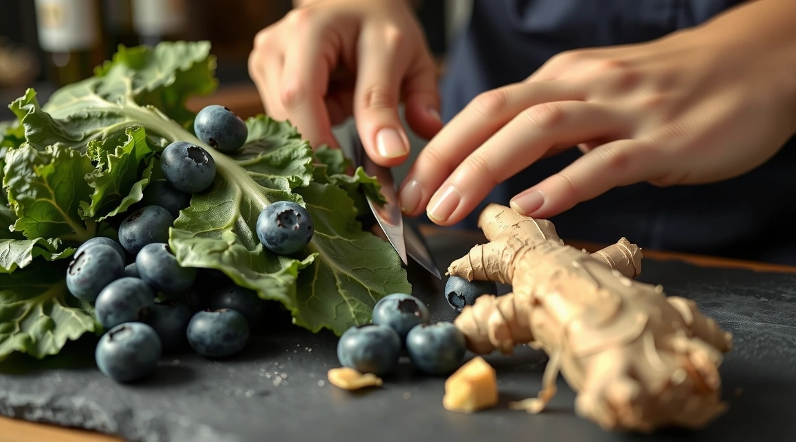 Fresh Ingredients Preparation